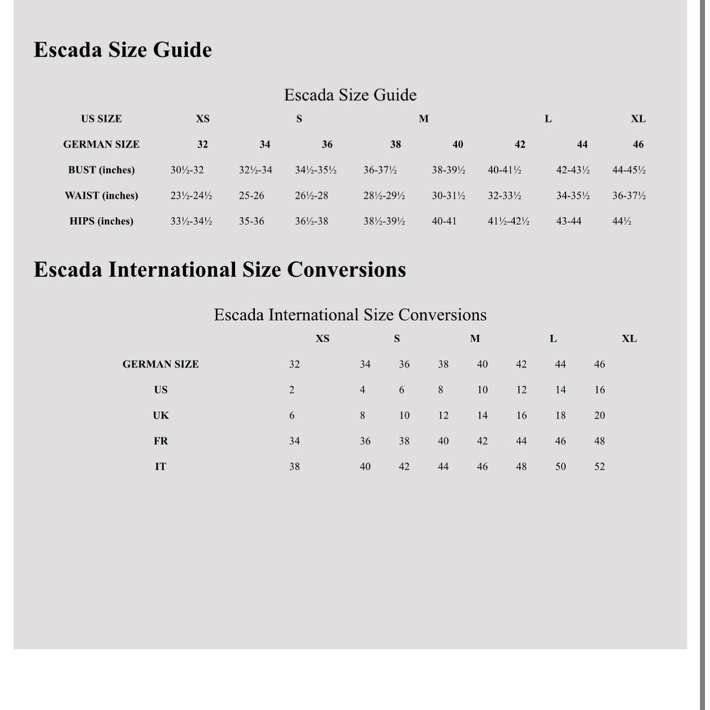 VINTAGE ESCADA HIGH RISE - Picture 11 of 11